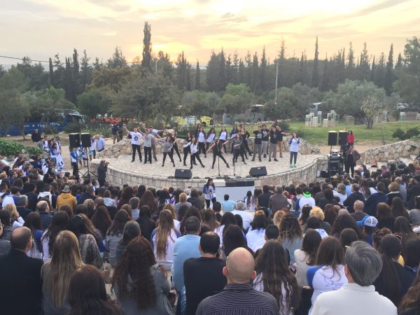 הגברה לטקס ביער בן שמן