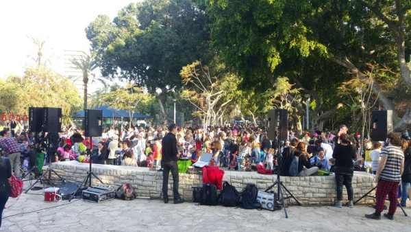 מסיבת פורים הגברה עירית תא אביב